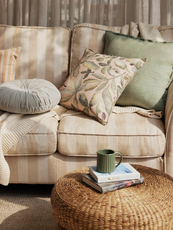 Cushion Cover - Flora Linen