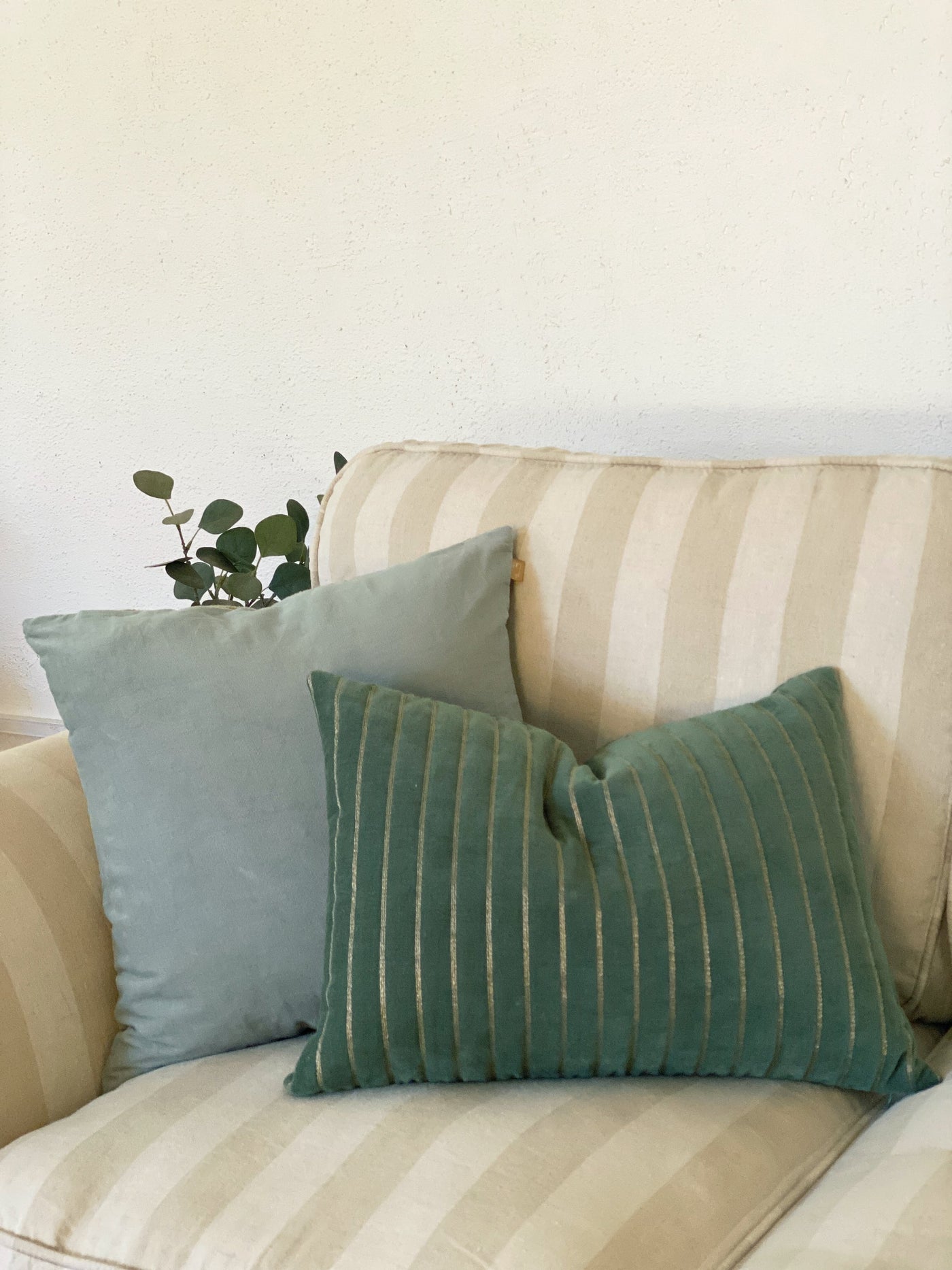 Cushion Cover - Eden Striped Oblong