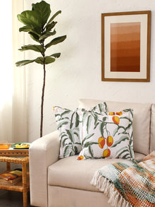Amra Rust Cushion Cover