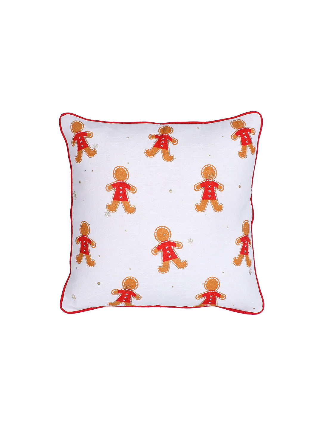 Gingerbread Man Cushion Cover (Multi)
