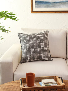 Malaguni Grey Cushion Cover