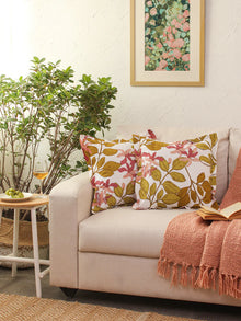 Moringa Pink Cushion Cover