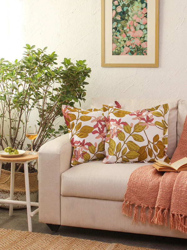 Moringa Pink Cushion Cover
