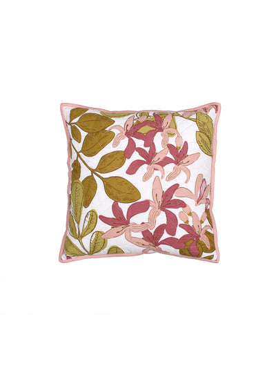 Pallav Cushion Cover (Pink)