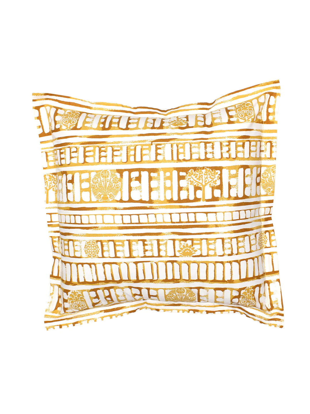 Sanchi Cushion Cover (Yellow)