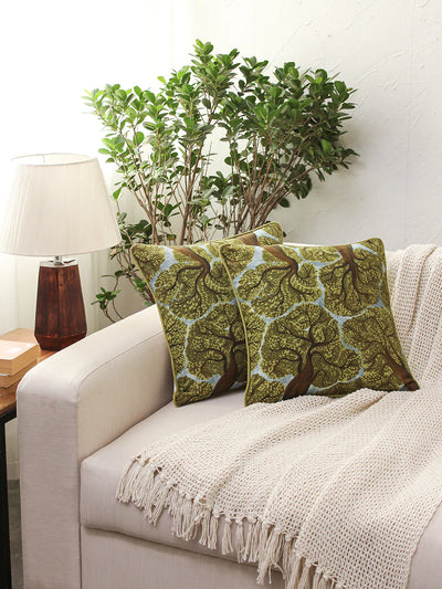 The Grand Tembusu Cushion Cover (Green)