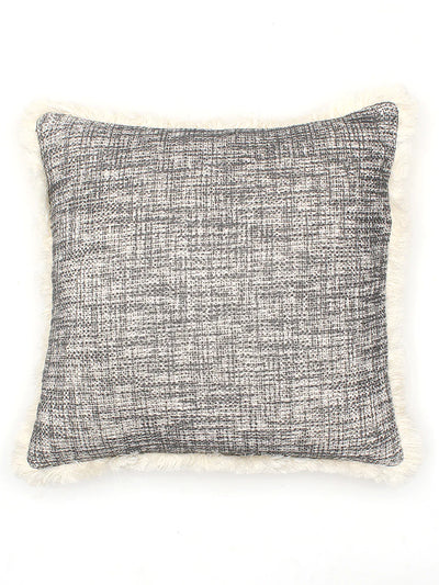 Matsya Vala Cushion Cover (Black)