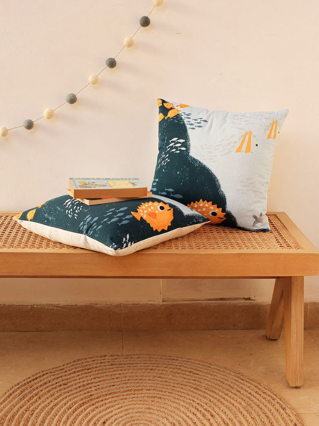 The Spiny Pufferfish Cushion Cover