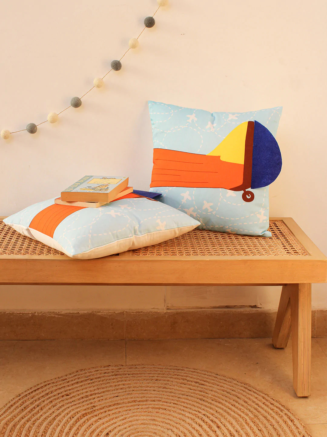 The Stearman Puzzle A Cushion Cover