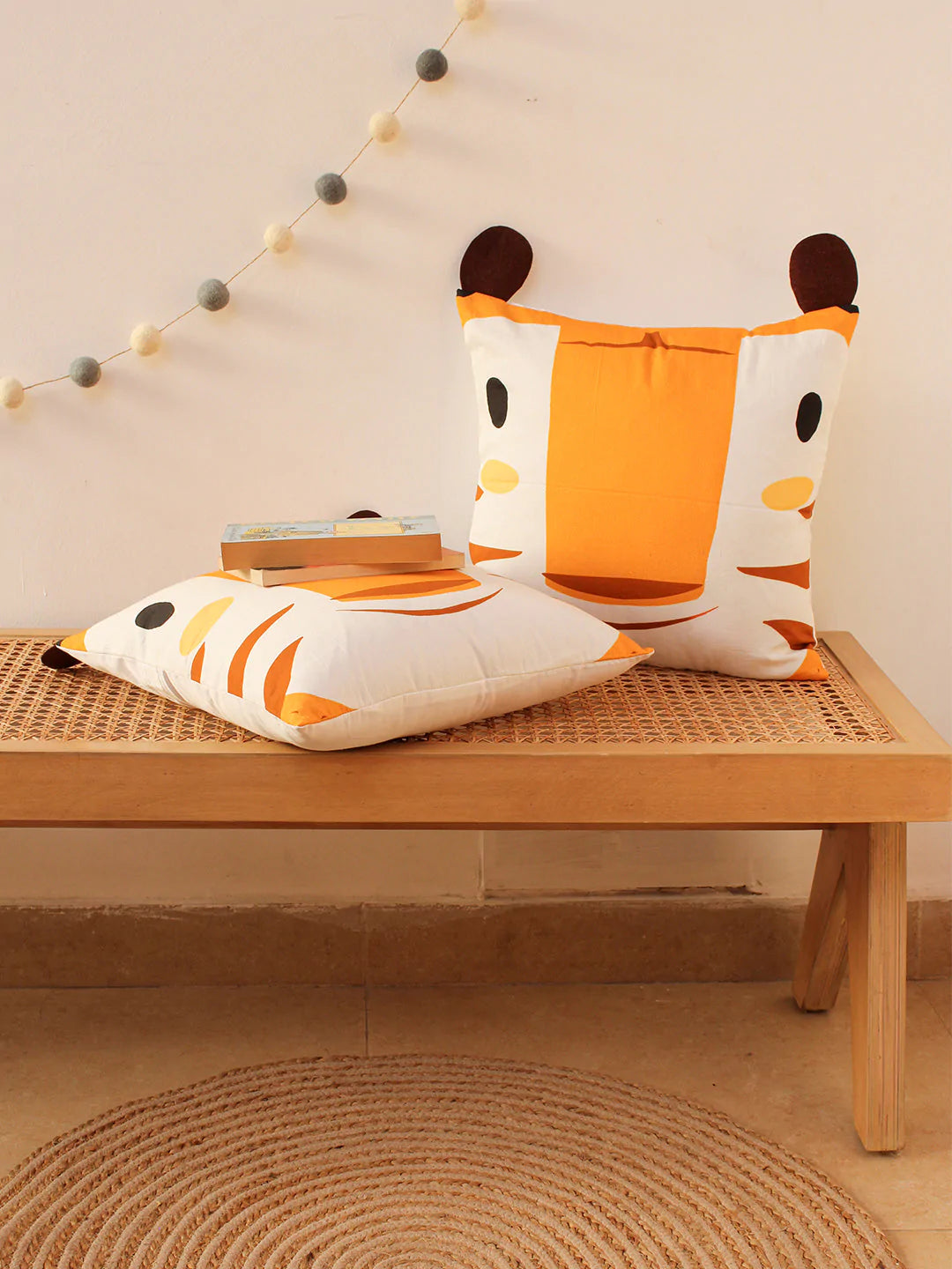 The Tigress Machli Cushion Cover