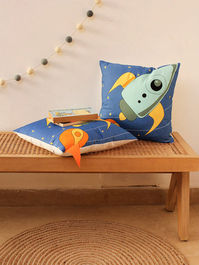 The Tiny Spacecraft Cushion Cover