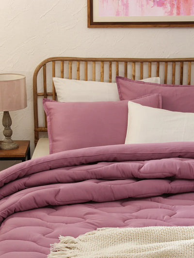 Rhubarb Purple Comforter