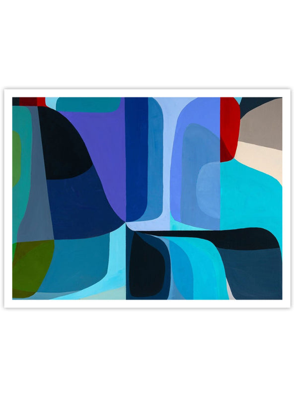 Wall Prints - Merging Waters