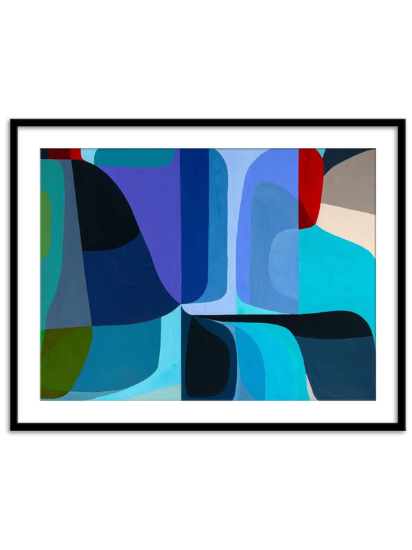 Wall Prints - Merging Waters