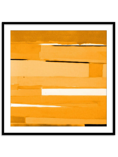Wall Prints - Gold Monochromatic