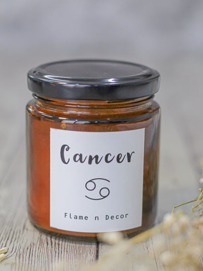 Cancer Zodiac Scented Candle