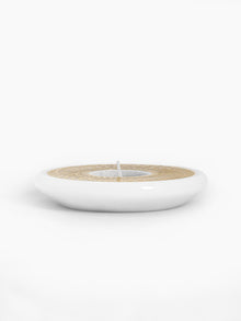 Tea Light Candle Holder Celestial - White