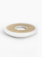 Tea Light Candle Holder Celestial - White