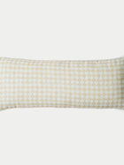Cushion Cover - Checker Beige Lumbar