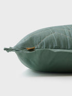 Quilted Bedding Set - Chevron Green