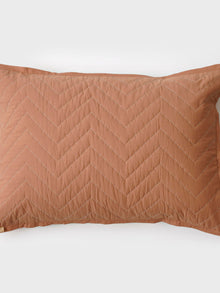 Quilted Bedding Set - Chevron Blush