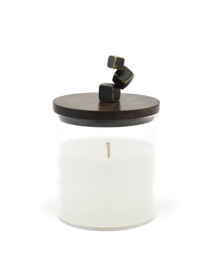 Cube _ Glass Jar Candle