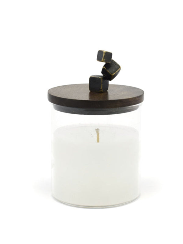 Cube _ Glass Jar Candle