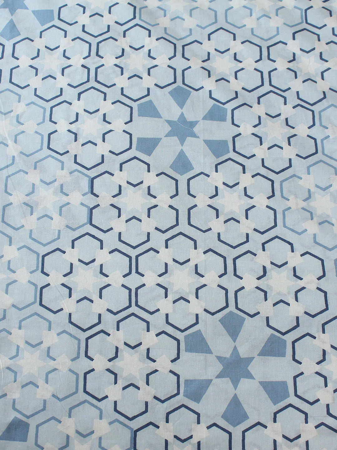 The Wily Kaleidoscope Blue Duvet Cover