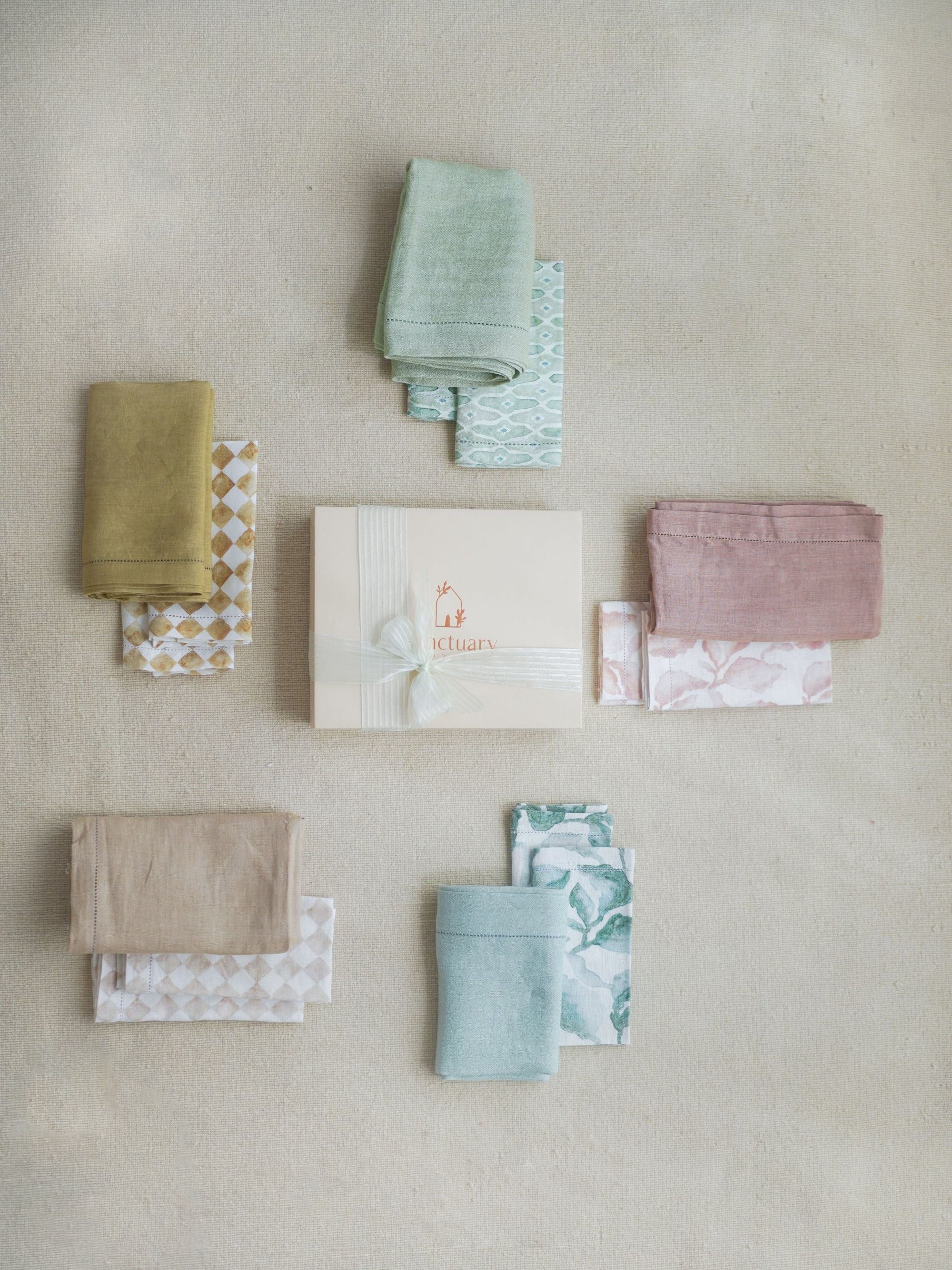 Linen Table Runner - Flax