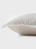 Quilted Bedding Set - Chevron Ivory