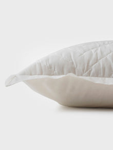 Quilted Bedding Set - Chevron Ivory