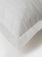Quilted Bedding Set - Chevron Ivory
