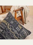 Cushion Cover - Tribal Motif Floor Reversible Filled