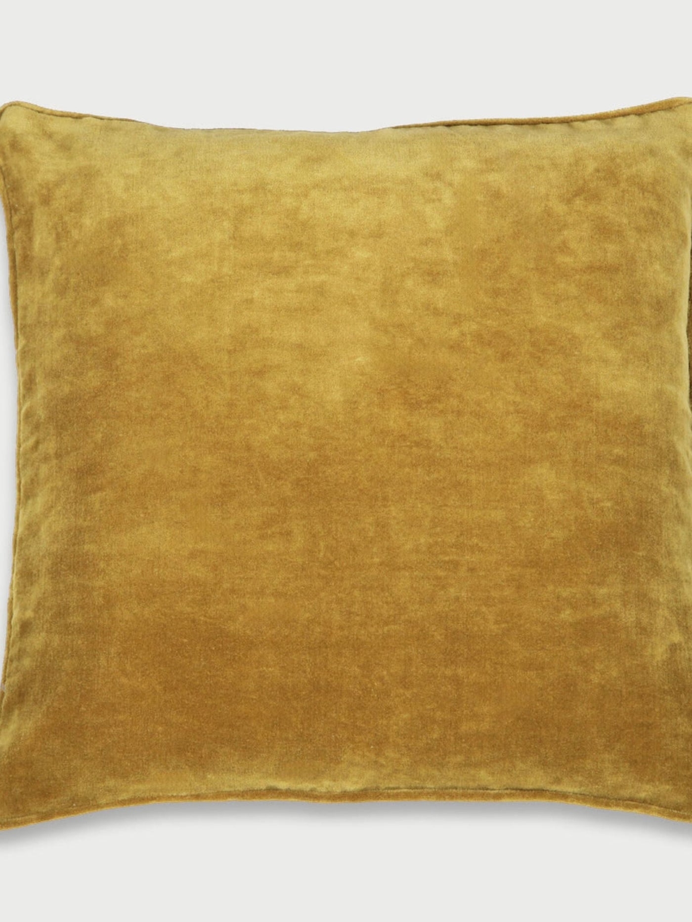 Cushion Cover - Ochre Velvet
