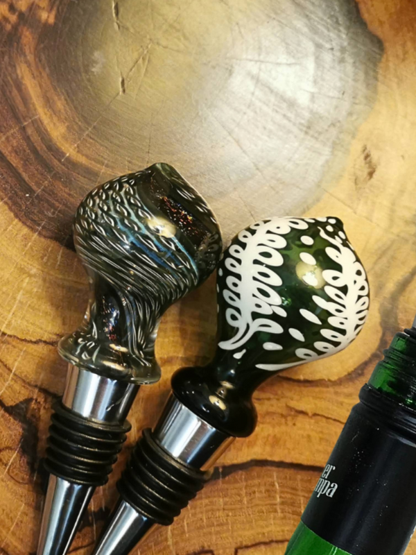 Wine Stoppers - Ardena Handblown Glass