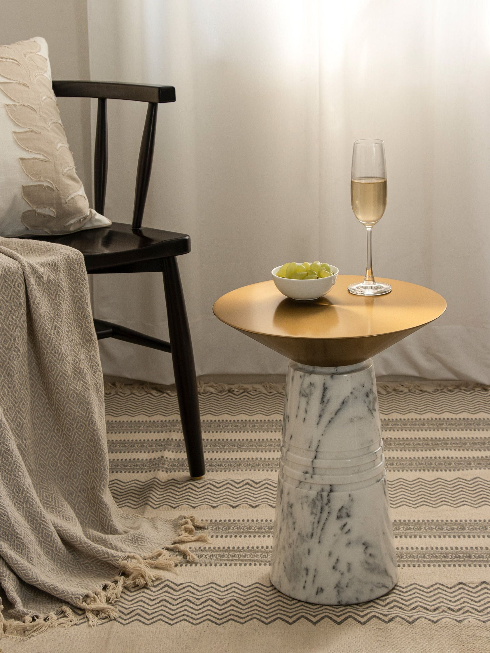 Marble Ebb Table