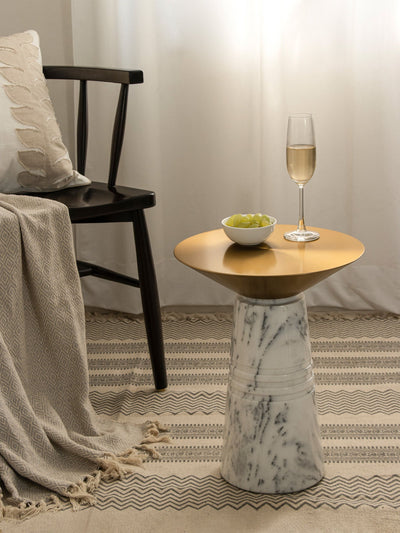 Marble Ebb Table