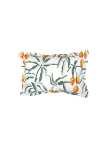 Amra Rust Fitted Bedsheet With Pillow Cover