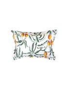 Amra Rust Fitted Bedsheet With Pillow Cover