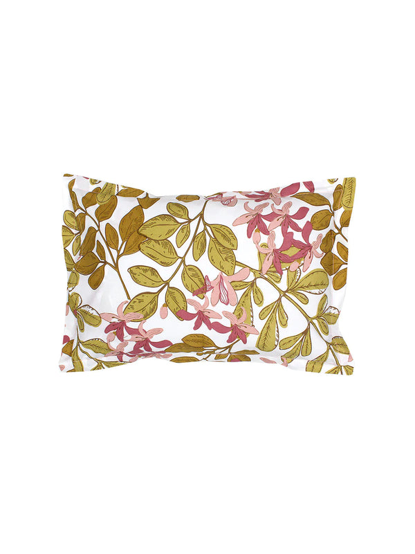 Moringa Pink Fitted Sheet with Pillow Cover