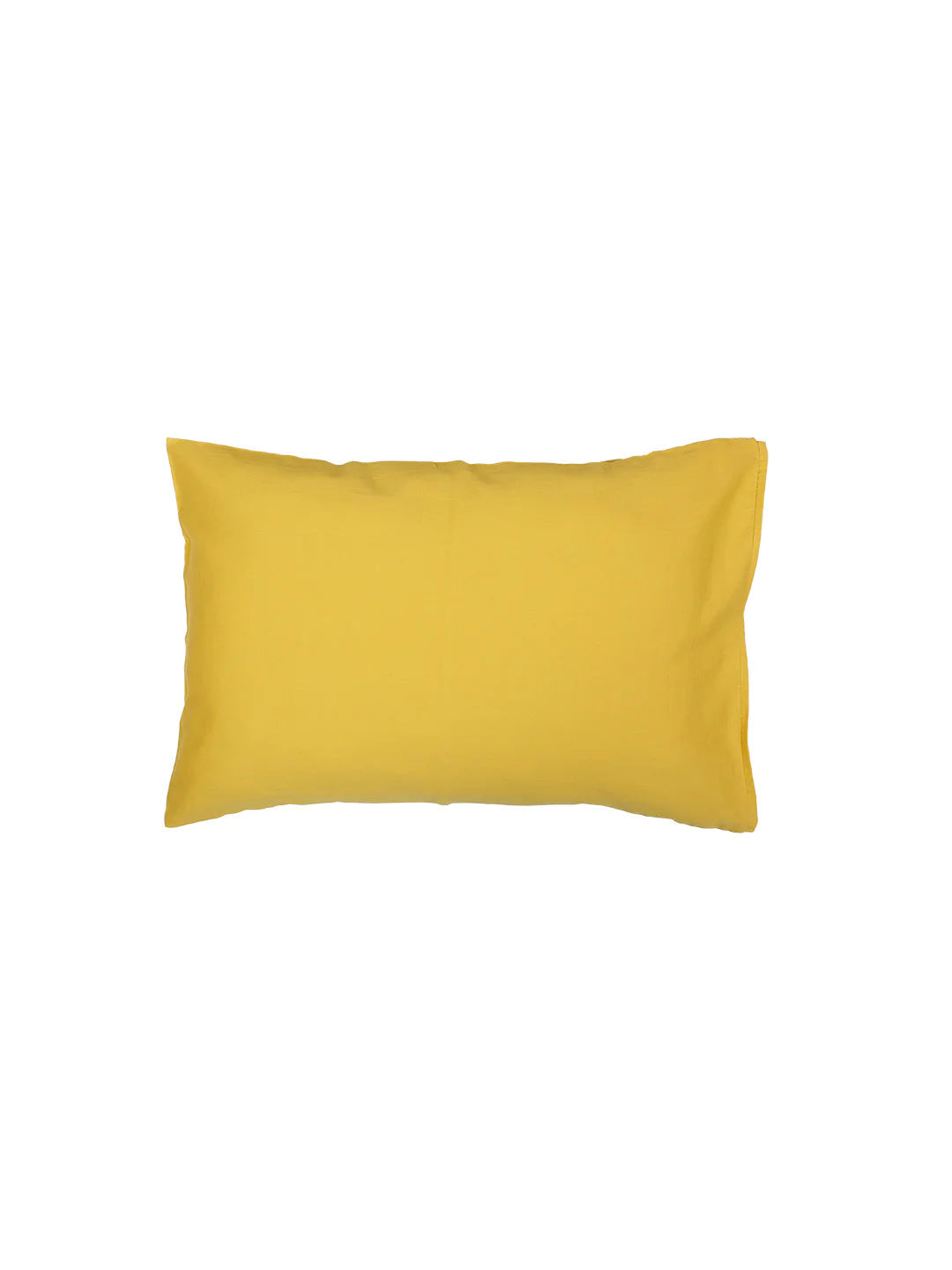 Piyambu Yellow Fitted Sheet with Pillow Cover