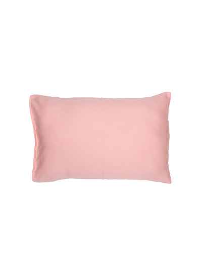 Shobhanjan Pink Fitted Sheet with Pillow Cover