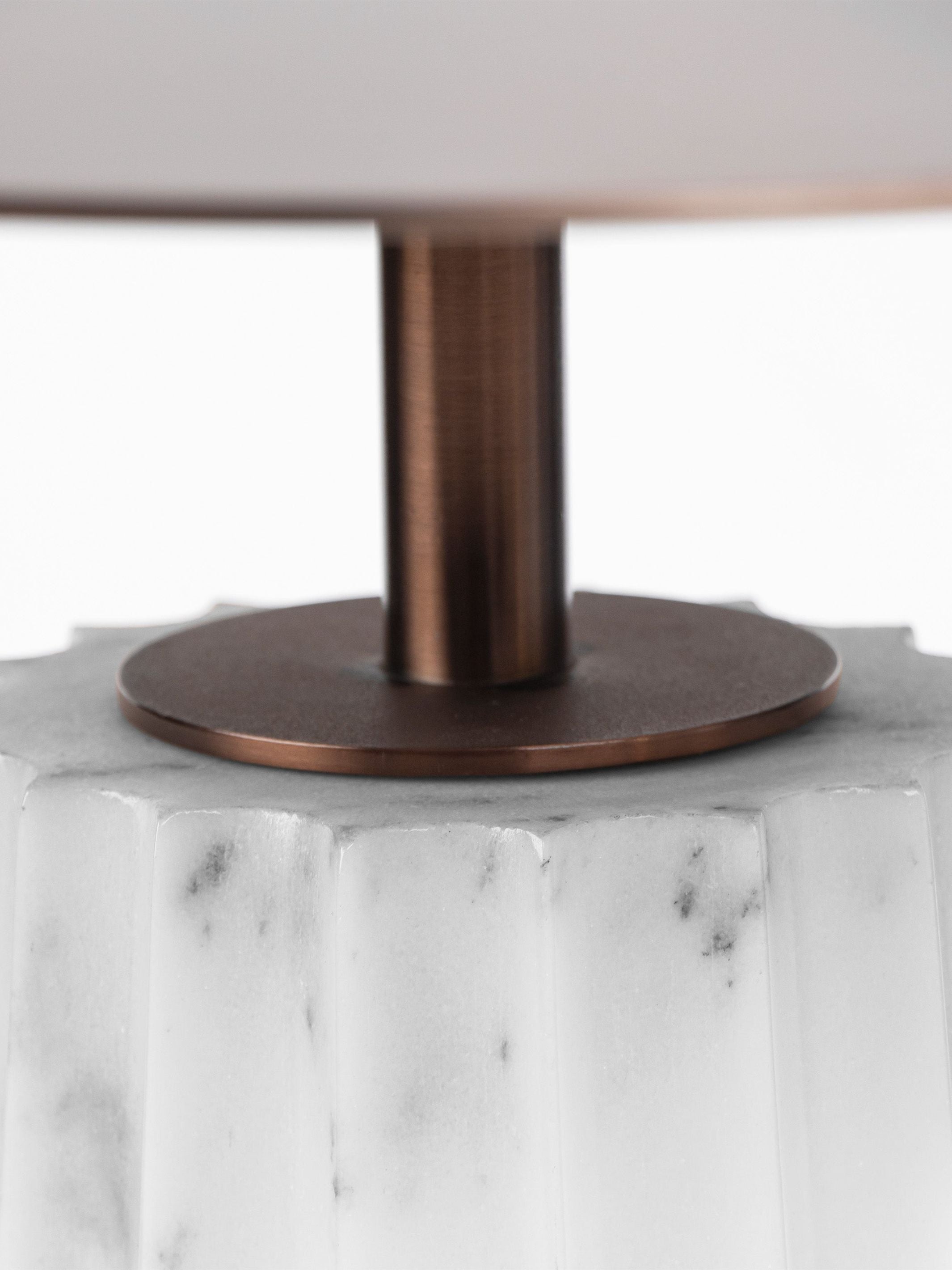 Marble Flut Table