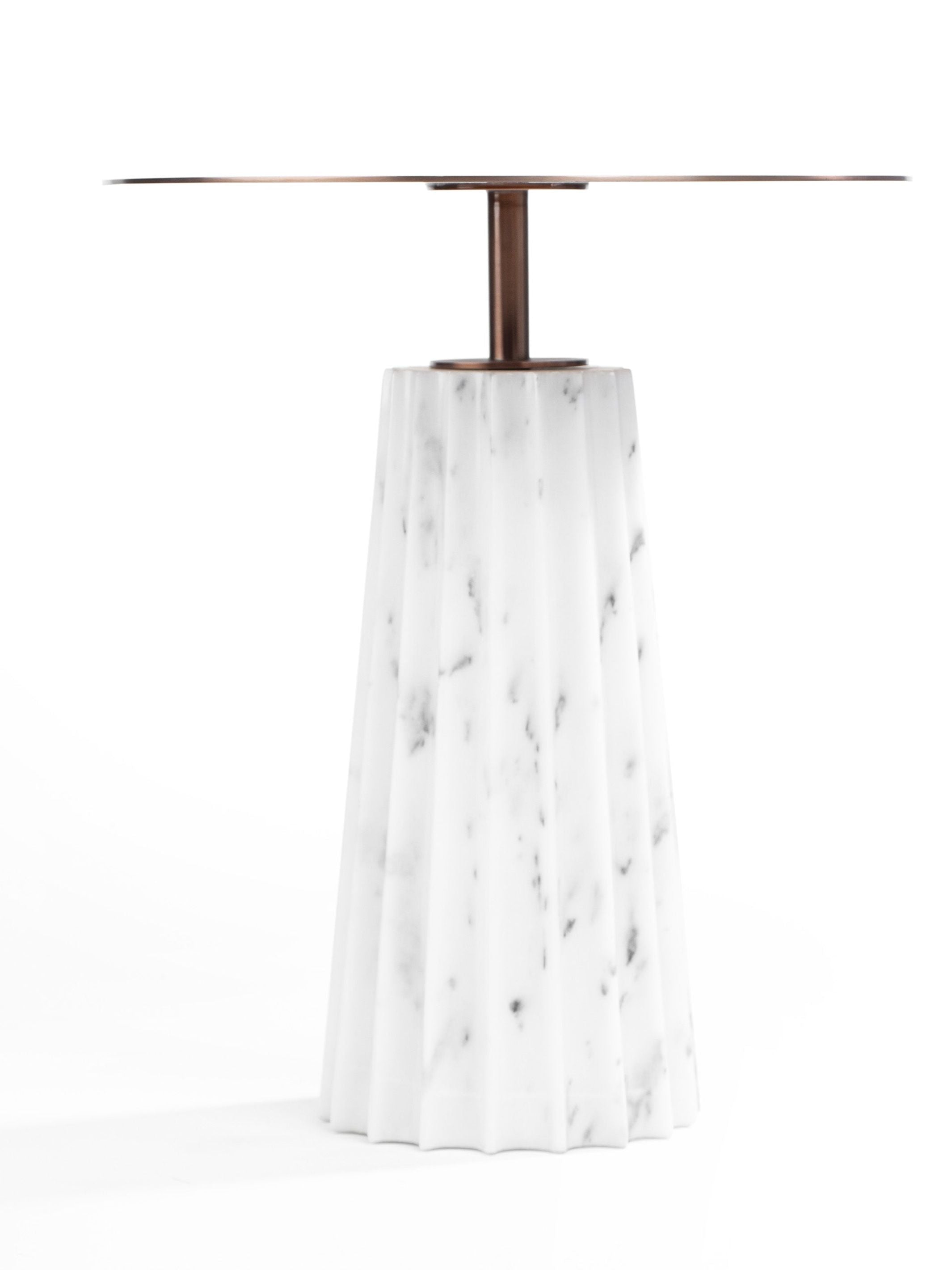 Marble Flut Table