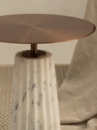 Marble Flut Table