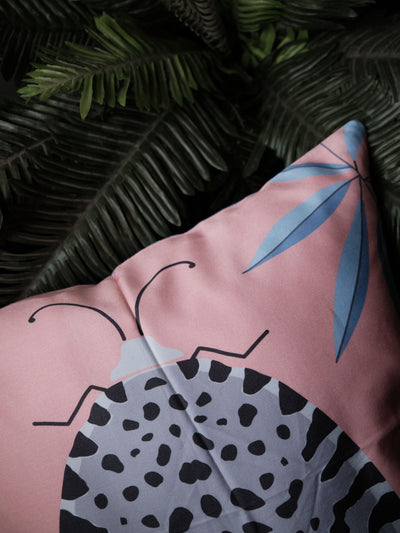 Cushion Cover - The Forest Of Adventures In Blue & Pink