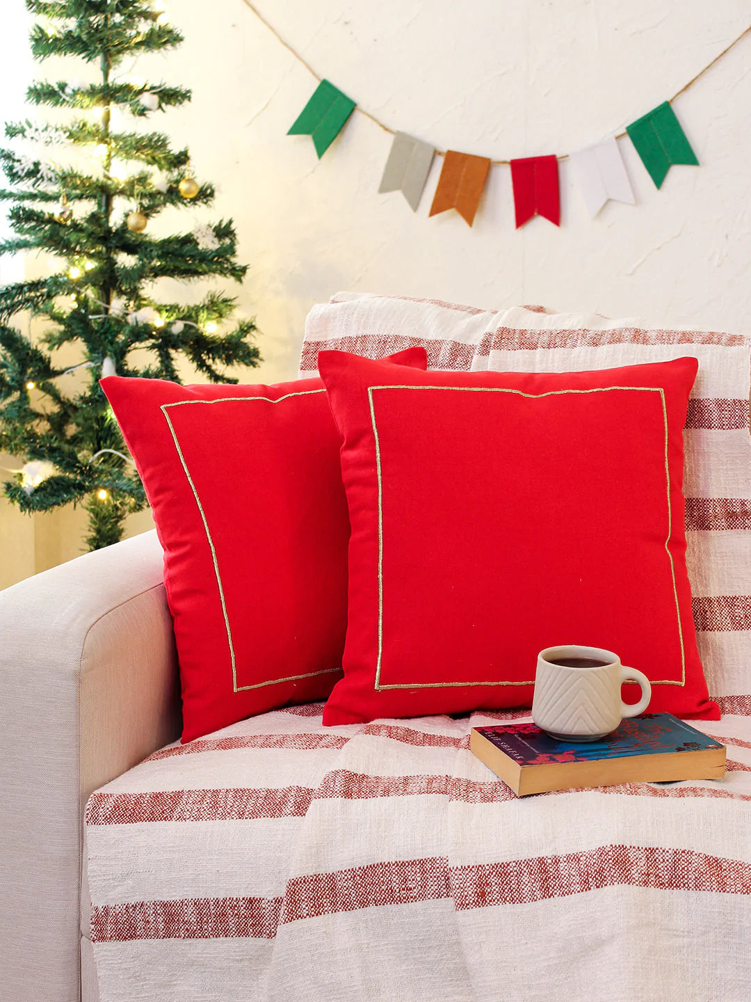Jolly Reindeer Cushion Gift Set