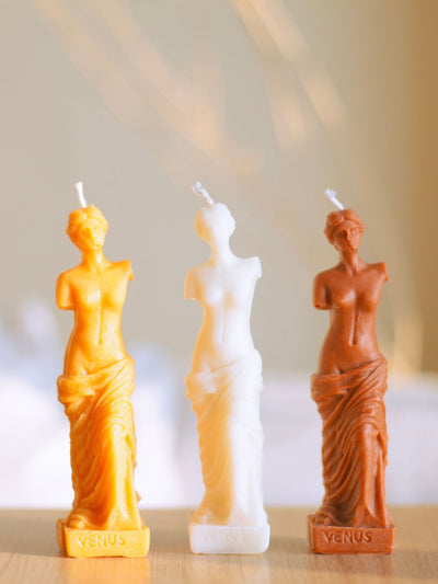 Goddess Venus Decorative Candle