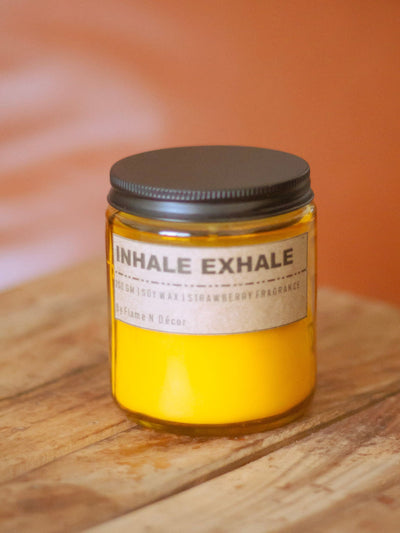 Inhale Exhale Jar Candle