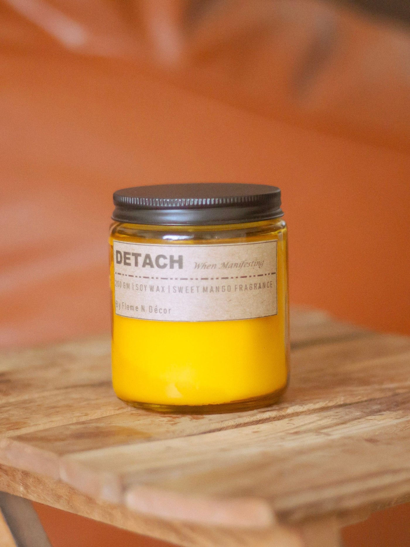 Detach when Manifesting Jar Candle